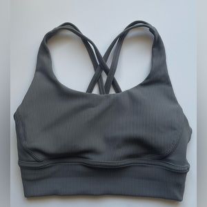 Lululemon Energy Longline Bra Ribbed Luxtreme *Medium Support, B–D Cups